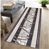 Carpeto Rugs Tappeto Cucina Moderno Astratto Pelo Corto - Tappeto Corridoio - Tappeto per Cucina Moderni - Tappeto Passatoia Cucina - Grau - 70 x 300 cm