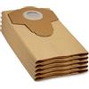 Parkside Sacchetti per aspirapolvere originali 5 unità per aspirapolvere LIDL a secco e umido PNTS 1250, 1250/9, PNTS 1300 A1, B2, C3, D3, E4, F5, PWD 12 A1