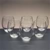 Luigi Bormioli Scatola di 6 bicchieri bassi in cristallo da whisky o acqua, collezione MAGNIFICO, 10,4 cm. di altezza.