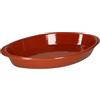 MamboCat Teglia in argilla Boris, ovale, 1,5 l, 39 x 23 x 5,5 cm, taglia L, ciotola smaltata, Cazuela con manico, in ceramica con manici, adatta al forno, stampo per pane, medievale