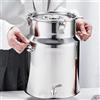 aliooila Contenitore Per Olio Con Rubinetto Latte Da Per Olio Contenitore Per Latte in Acciaio Inox Per Cucina e Uso Domestico,Capacity-5L