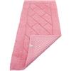 Casatessile CASA TESSILE Tappeto da bagno antiscivolo MEGANEMATS - ROSA, 60x120 cm.