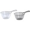OKUMEYR 2 Pezzi Paletta per Acqua Domestica Paletta di Plastica Manico lungo Multifunzionale per Acqua per Cucine e Spazi Esterni Uso Pratico per Conservare e Lavare Frutta e Verdura