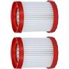 StarRing Confezione da 2/4 filtri di ricambio adatti per aspirapolvere Bosch 18 V 2,6 galloni Wet/Dry per aspirapolvere Hepa GAS18V-3/GAS18V-10L VF320H (2 pezzi)