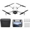 DJI Mini 3 Fly More Combo (DJI RC)-Mini drone con fotocamera leggero, stabilizza