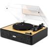 Marley House of Marley Rise Up Giradischi Bluetooth con Casse Integrate - Giradischi Vi