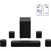 Does not apply 7.1Ch Surround Soundbar, 4 Altoparlanti Surround Soundbar TV, 330W Peak, Sistema