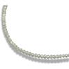 Collana di diamanti bianchi, delicata