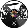 Il Catoju del Vinile Orologio da Parete in Vinile Anime- Design Berserk (2.0) - Decorazione Cameretta e Studio - Idea Regalo per Fan degli Anime - orologio silenzioso - orologio 30 cm - catoju