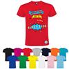Italian Style Diffusion T-shirt personalizzata papà sei il mio super eroe diversi colori disponibili
