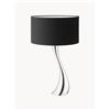 GEORG JENSEN Lampada da tavolo grande in acciaio inossidabile Cobra