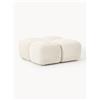 Westwing Collection Poggiapiedi da divano Tayla - Beige