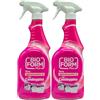 FEI FAN 2x Spray Igienizzante Con CANDEGGINA. Igienizza, Smacchia e Antimuffa. Potenza L'Azione Sbiancante e Rimuove Germi e Batteri 750ml