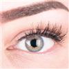 GLAMLENS Lenti a contatto colorate Rose Blue - azzurre - mensili - con porta lenti a contatto -blu naturali in silicone idrogel - 2 pezzi - DIA 14.0 - senza correzione 0.00 diottrie lente a contatto …