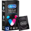 Durex Preservativi Durex con strisce ed effetto ritardante reciproco, 12 pz