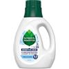 Seventh Generation Detersivo per bucato concentrato libero e trasparente, 1,134 g, senza coloranti o profumi, sapone liquido per bucato per pelli sensibili, mira a macchie e pasticci quotidiani con