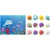 Generico Bath Bombs For Kids, 12PCS Bombe Da Bagno Bambini Con Giocattoli Interno, Fatto A Mano Naturali Bombe Da Bagno Di Sale, Carines Marini Animali Giocattolo Idratanti Palle Bagnos Bath Bombs Gift