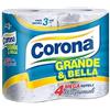 Generico Corona Igienica Carta Igienica, 24 Rotoli, 3 Veli, Profumata, Grande e Bella