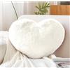 HomeRelax&Style Cuscino riscaldante adatto al microonde, cuscino a forma di cuore, 25 x 20 cm, con profumo di lavanda (grigio)