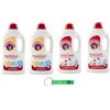 Beni Culinari 4 confezioni di test Chanteclair Lavatrice Marsiglia + igiene - detersivo liquido per lavatrice - detersivo 28 lavaggi 1260 ml + portachiavi Beni Culinari
