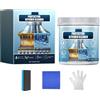 GNAUMORE Polvere Detergente Multifunzionale,Detergente in Polvere per Rimuovere le Macchie,Detergente in Polvere Antigrasso,Detergente Multifunzionale per la Casa,Super Strong Kitchen Cleaner Powder 100G