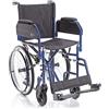 Moretti Sedia a rotelle per spazi stretti ad autospinta Skinny (48CM) Blu