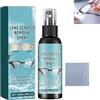 GNAUMORE Spray per Riparazione Lenti,Spray per la Rimozione dei Graffi delle Lenti,Spray per la Riparazione dei Graffi del Vetro Degli Occhiali,Spray per Occhiali da Vista,Spray Occhiali Pulizia,100 ml