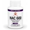 Laboratori Bio Line NAC 600 - Nac N-Acetil-Cisteina 600mg per Capsula (150 Capsule) Nac Integratore N Acetilcisteina Pura ad Alto Dosaggio