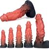 SAHOOSAFETY Dildo anale in silicone, dildo mostruoso, pene alieno, dildo fantasy gigante con ventosa, dilatatore anale, masturbatore, giocattoli sessuali for uomini e donne(Xxl)