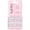 Nail HQ Chiodi rosa bambino quadrato