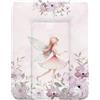 CEBA BABY Materassino avvolgente morbido 50 x 70 cm - Tappetino fasciatoio per documenti solidi Basic, Oeko-Tex Standard 100 - Meadow Fairy