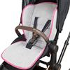 baby idea Babysanity® Morbido Riduttore Copri Passeggino Universale Materassino Neonato Soffice Imbottitura Rivestimento Spugna Di Cotone 100% Bordatura Copertura Laterale - Made in Italy - (Fuxia)