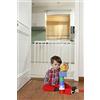 Bambino World Cancelletto di sicurezza Maya bianco, 63.5-105.5cm, in legno - BambinoWorld