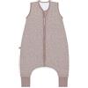 emma & noah Sacco nanna con piedi 1.0 TOG, sacco a pelo con gambe per primavera, estate e autunno, 100% cotone biologico, certificato Oeko-Tex (fiore Berry, 80 cm)