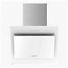 EAS ELECTRIC SMART TECHNOLOGY | EMRH608VRT-W | Cappa aspirante | Cappa da parete | Inclinata | Larghezza di 60 cm | Vetro bianco | Touch | 4 livelli | Capacità 800 m3/h