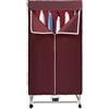 YISSALE Mini asciugatrice portatile asciugatrice elettrica asciugatrice per appartamenti case fino a 66,14 lbs Pieghevole Silenzioso (rosso vinaccia)