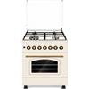 Lar.el CUCINA LAREL 60X60 4 FUOCHI ACC ELET FORNO A GAS VENTILATO RUSTICA GRIGLIE GHISA
