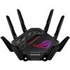 Asus ROG Rapture GT-BE98 Pro First Quad-Band WiFi 7 Gaming Router supporta 320 MHz, doppia porta da 10 G, accelerazione di gioco a triplo livello, modalità di gioco mobile, sicurezza senza