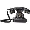 ciciglow Telefono con Filo Vintage Telefono Fisso retrò Cablato, Vero Lavoro Vecchio Telefono Europeo alla Moda Stile Europeo Linea Fissa Antica per Camera da Letto Ufficio Caffetteria Bar Decor