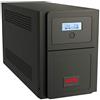 APC Easy UPS SMV Línea interactiva 750 VA, 525 W, 6 salidas AC Negro