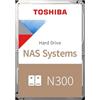 Toshiba N300 NAS HDWG71AEZSTA - disco rigido - 10 TB - interno - 3,5 (8,9 cm)