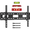 Maclean Supporto TV, max VESA 600x400, 32-90, 80kg, regolazione dell'inclinazione +15°~-15°, universale per TV LCD, LED, OLED MC-421