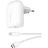 Belkin 30w Pd Home Charger Usb-c Ltg Cable