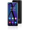 Cuifati Lettore MP4, Lettore Musicale Full Touch Screen da 5,0 Pollici per Android, Lettore MP3 WiFi MP4 con Bluetooth, 50 Ore di Riproduzione Continua, Portatile per Corsa