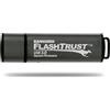 Kanguru Flash Trust - 32GB Chiavetta USB con Firmware Sicuro - Interruttore di Protezione da Scrittura - USB 3.0 SuperSpeed
