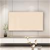 Hixingo Copertura TV Antipolvere, Tinta Unita Copri Televisore Copertura Televisore Cover TV Copri TV Protezione TV Universale Elastica Custodia Protettiva TV (32-39inch,Beige)