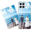 Sunrive Personalizzate Cover compatibile con Honor X8 4G personalizzabile con Foto Testi Frase Logo Disegni e Grafiche Personalizzata, assorbimento degli urti morbido TPU trasparente