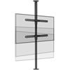 AthuAh supporto a parete per tv ad angolo, Gancio for TV LCD da 360 gradi, adatto for display a LED da 32-75 pollici, inclinazione regolabile, supporto girevole for TV, supporto da soffitto, parete divisoria