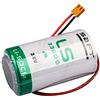 WSB Batteria tampone 3,6 V compatibile con Elster 73015774 EK210 DL210 DL220 EK280 TC210
