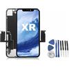 TELEMATICARICAMBI Display Schermo per iPhone XR LCD Sostituzione Schermo 6.1'' Touch Screen Digitizer per iPhone XR Modello A1984 A2105 A2106 A2107 A2108 + Kit Attrezzi Completo